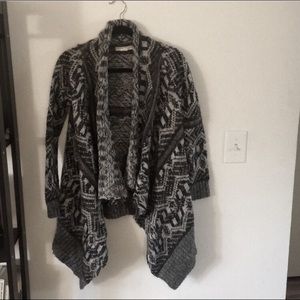 UO Cozy Patterned Cardigan